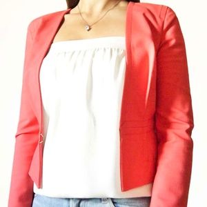 MARCIANO Bright Coral Bolero Blazer  NWOT
